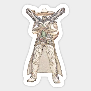 Overwatch Reaper - El Blanco - Faded Sticker